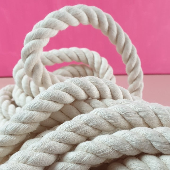 Macrame Kordel gezwirnt