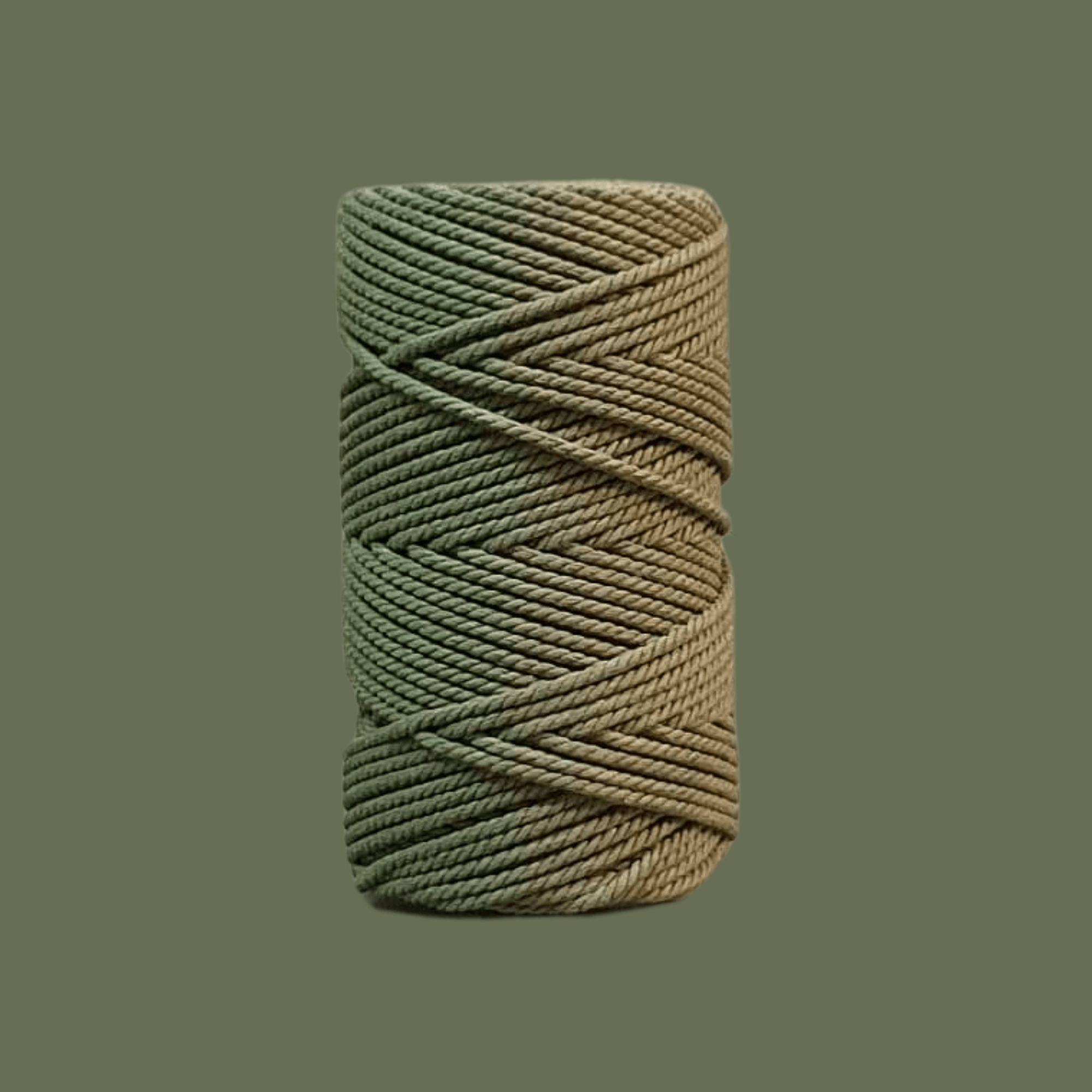 Macrame Kordel gezwirnt