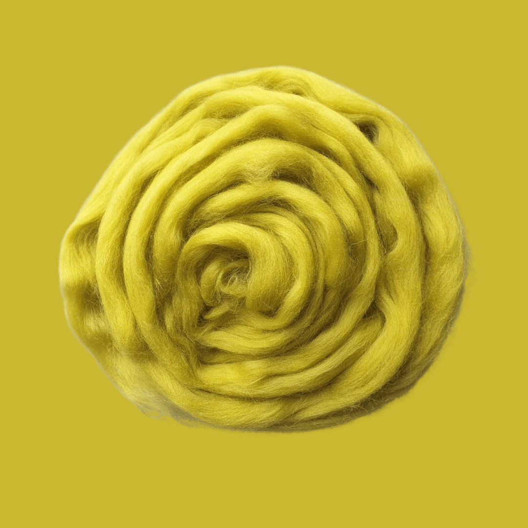 100% Wolle Merino -Kammgarn100grLemon - Gokrea.com